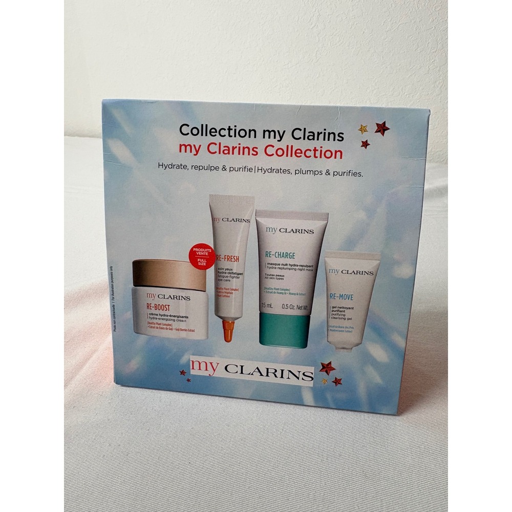 Clarins My Clarins Collection Hydrate Replump Purify Skincare‎ Set